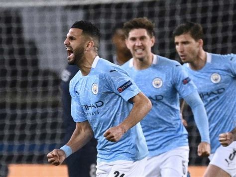 Psg Vs Manchester City Champions League Riyad Mahrez Grabs Winner As