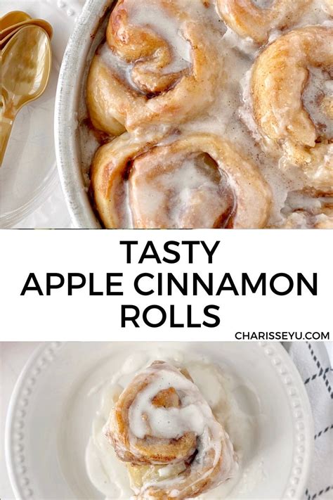 These Cinnamon Rolls With Apple Pie Filling Is Just What Need For A