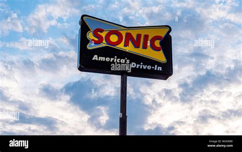 Sonic Fast Food Drive In Restaurant Frankfort Usa June 18 2019