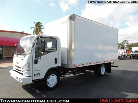 2018 Chevy 4500 Isuzu Npr Box Truck Cutaway Box Van Box For Sale In West Palm Beach Florida