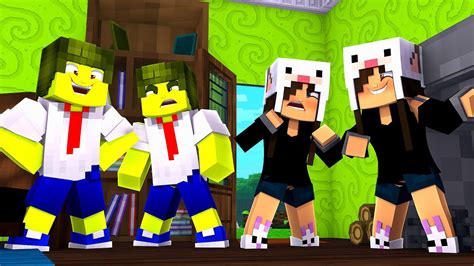 Clones Do Razor E Coelha Invadiram Nossa Casa No Minecraft Youtube