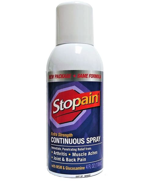 Stopain Extra Strength 4oz Continuous Spray