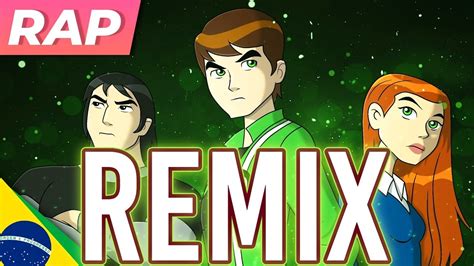 REMIX Rap do Ben 10 Força Alienígena UNIVERSO NO MEU PULSO IRON