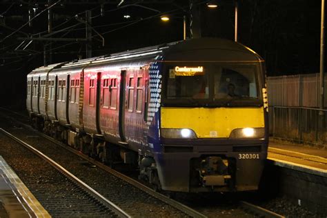 Scotrail Class 320 301 At Cumbernauld Cub Scotrail’s Cl Flickr