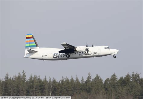 Aircraft Se Mfr 1992 Fokker 50 Cn 20264 Photo By Wijken Photo Id