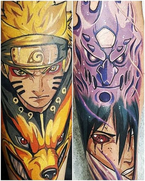 Rinnegan Naruto Pain Tattoo