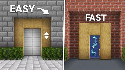 Top Elevators You Should Build In Minecraft Easy Elevator Tutorial