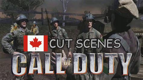 All Call Of Duty 3 Canadian Cut Scenes Youtube