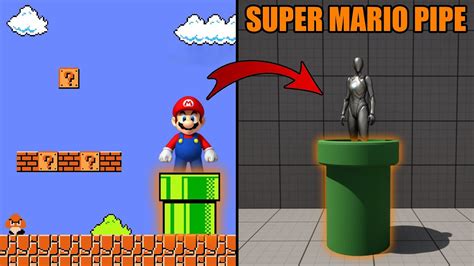 How To Enter A Pipe That Transports You Like Mario In Unreal Engine 5