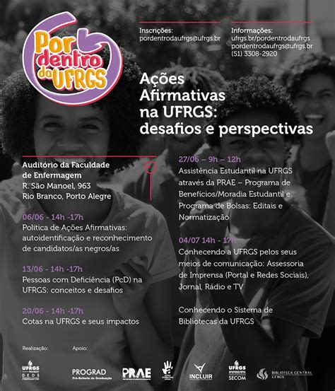 Curso De Capacitação Sobre Ações Afirmativas Na Ufrgs Desafios E