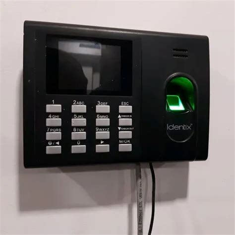 Fingerprint Recognition Essl Identix K Pro Biometric Attendance