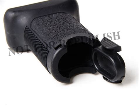 Sold Keymod Style Canted Vertical Stubby Stippled Grip W Storage