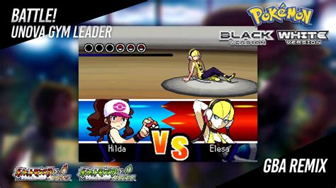 Battle Unova Gym Leader GBA Remix Pokémon Black White Music YouTube