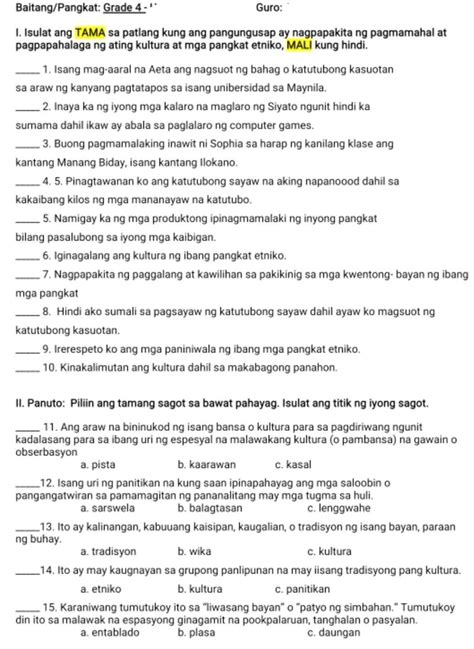 Pasagotan Nga Po Nyan Brainlys Ko Po Kayo Please Po Sana Masagutan Nyo