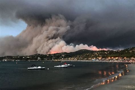 12 000 Evacuated To Escape Apocalyptic Wildfire In The French Riviera