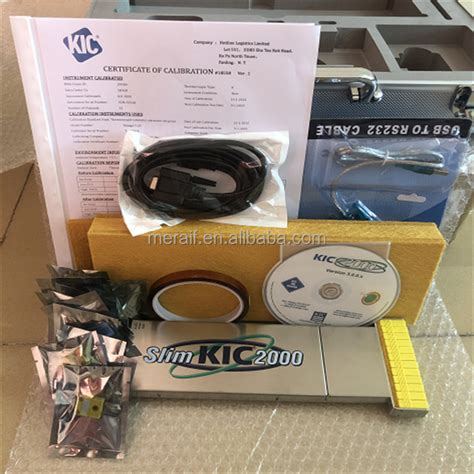 KIC Slim 2000 Thermal Profiler Kic 2000 12ch For Smt Reflow Oven