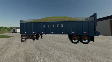 Artex 3606 8 Semi Silage Trailer V1 0 0 0 LS22 Mod LS25 Mods