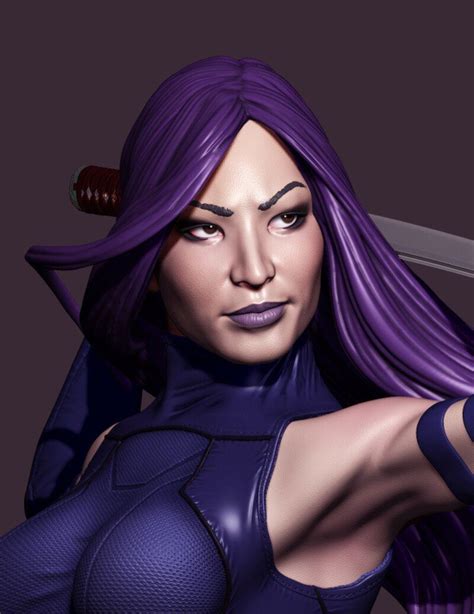 Artstation Psylocke Fanart Nick Hanzo Psylocke Fan Art Hanzo