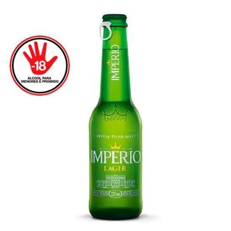 Cerveja Long Neck Lager Império 275ml Oferta Na Supermercado Taquaral