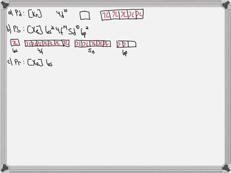 SOLVED: Draw a partial orbital diagram and give the condensed electron ...