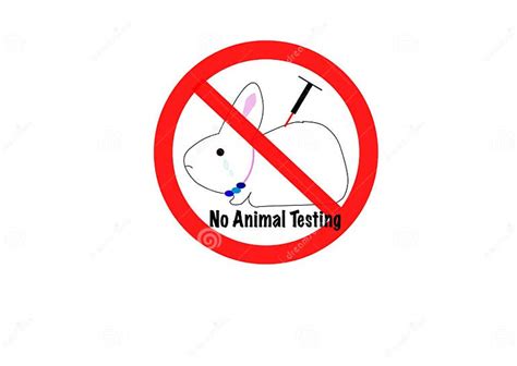 No Animal Testing Concept Stock Vector Illustration Of Suffer 51692389