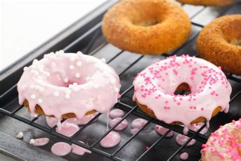 Easy Strawberry Frosted Donuts Recipe Simple Sweet Recipes