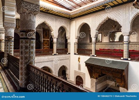 MARRAKESH MAROKKO JAN 2019 Marokkanische Architektur Traditionelles