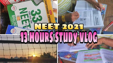 Day In The Life Of NEET Aspirant Dropper 13 Hours Study Vlog