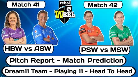 Hbw Vs Asw Psw Vs Msw Prediction Dream Team Hurstville Oval