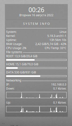 github qubitsimple conky config