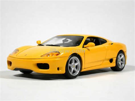 2002 Ferrari 360 Modena Diecast Model Car 118 Die Cast By Hot Wheels