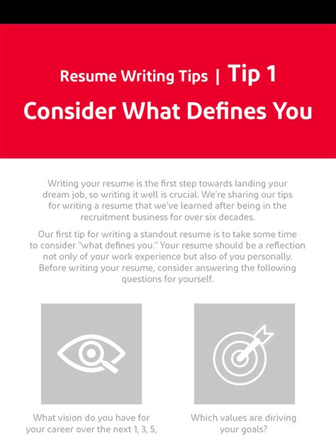 Resume Writing Tips | Tip 1 | EG Workforce Solutions