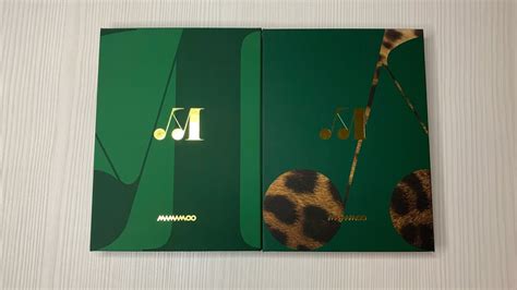 Mamamoo Unboxing Album Mamamoo Travel Light Green