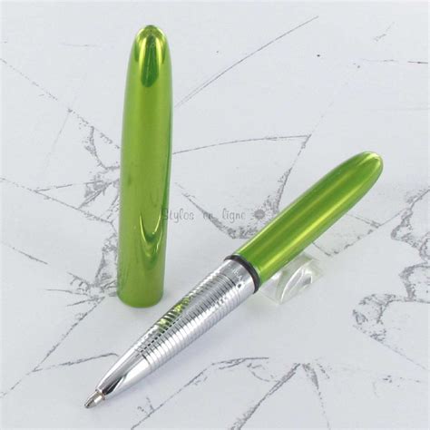 Stylo Bille Fisher Space Pen Pocket Chrom Citron Vert