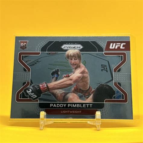 Prizm Ufc Paddy Pimblett Rookie Card Rc Ebay