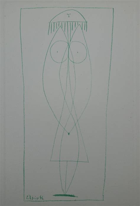 Pablo PICASSO Nude Woman Original Etching 1952 Etsy Canada