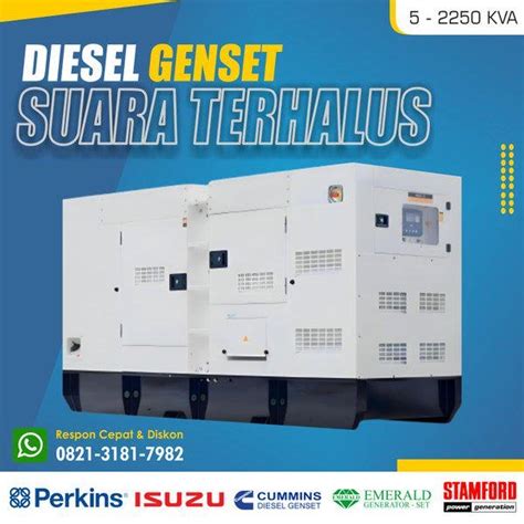 Jual GENSET PERKINS 45 KVA JUAL GENSET MURAH GENSET 45 KVA Di Lapak