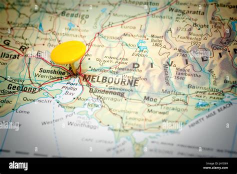 Australia Map Cities Immagini E Fotografie Stock Ad Alta Risoluzione Alamy