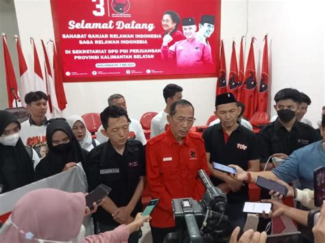 Saga Kalsel Siap Menangkan Ganjar Pranowo Di Pilpres Jejakrekam