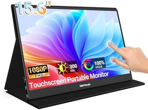 Amazon Pisichen Portable Monitor Touchscreen Inch X P