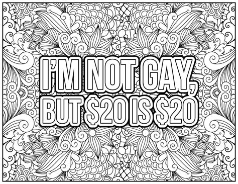 Gay Colouring Pride Coloring Printable Colouring Page Printable Coloring LGBTQ Coloring