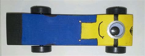 Minion Pinewood Derby Car Pinewood Derby Cars Pinewood Derby Derby Cars