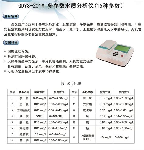 多参数水质测定仪 青岛创仪环境检测设备有限公司