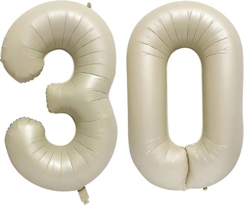 Number 30 Balloons 32 Inch Digital Balloon Alphabet 30th