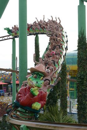 Naked People Ride Rollercoaster Editorial Stock Photo Stock Image