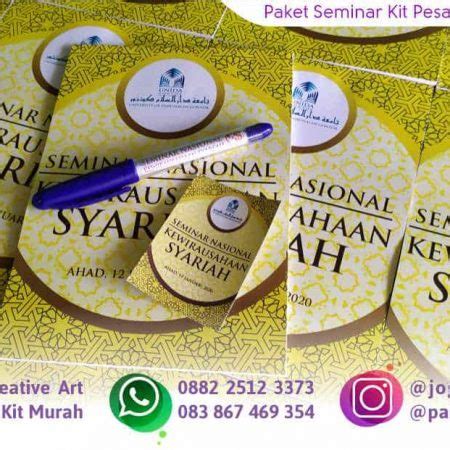 Jual Paket Tas Seminar Kit Murah Malang Jawa Timur