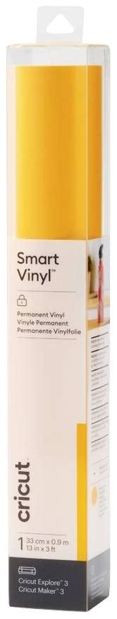 Buy Cricut Smart Vinyl Permanent Film Yellow Conrad Electronic