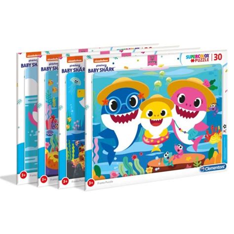 Clementoni Supercolor Puzzle Kerettel Baby Shark Db