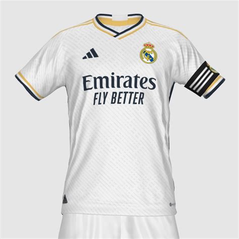 Real Madrid Home 23 24 PES Master Kit Creator Showcase