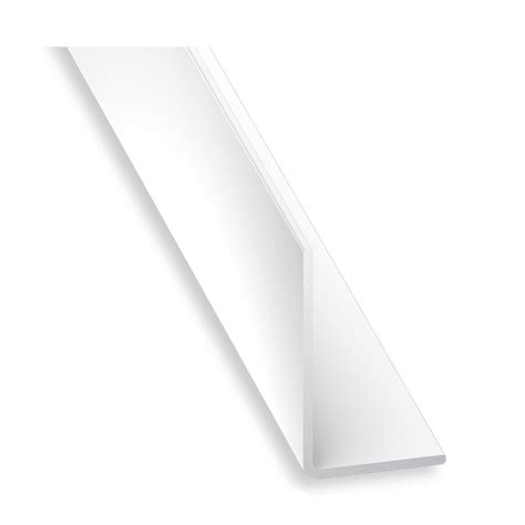 Cornière Inégale 15x25mm Pvc Blc 2m Sanifer